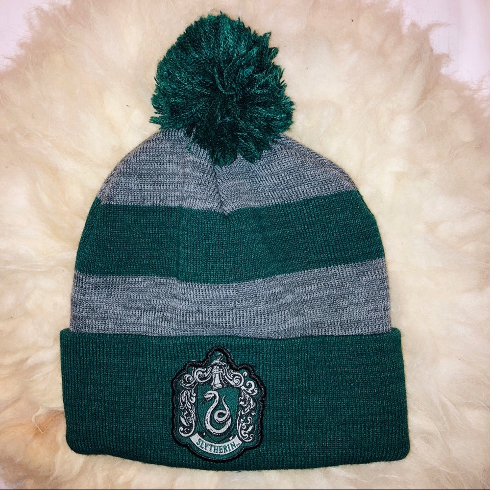 Pom Slytherin Beanie Harry Potter Hogwarts Hat